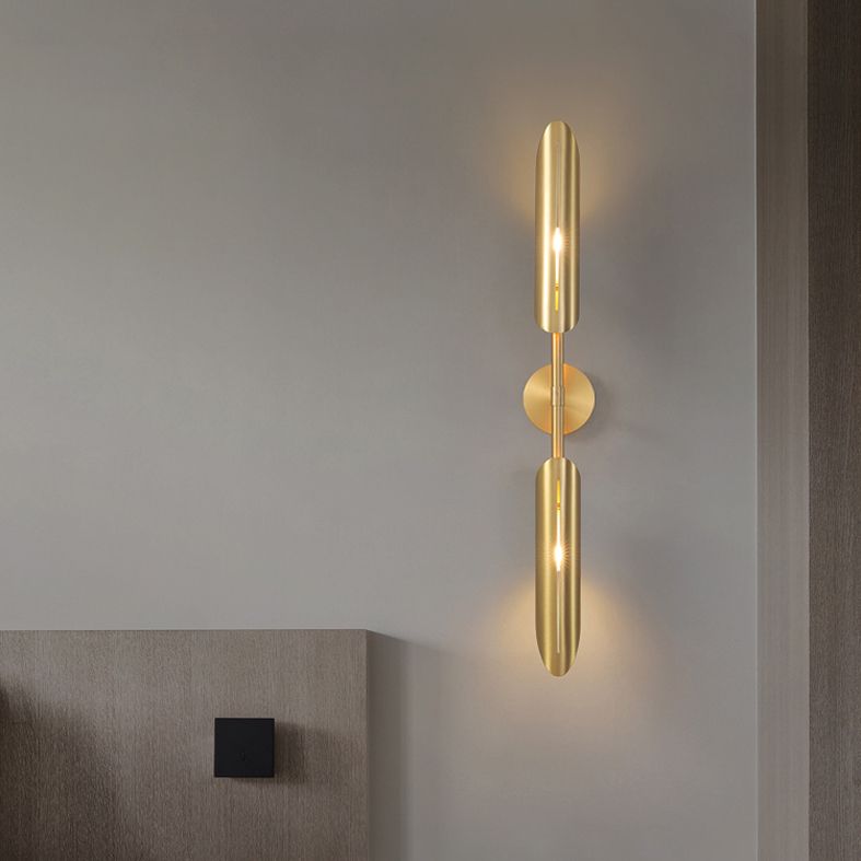 Lampada con appunti con appunti in stile moderno in stile moderno in metallo da letto da letto in rame in rame