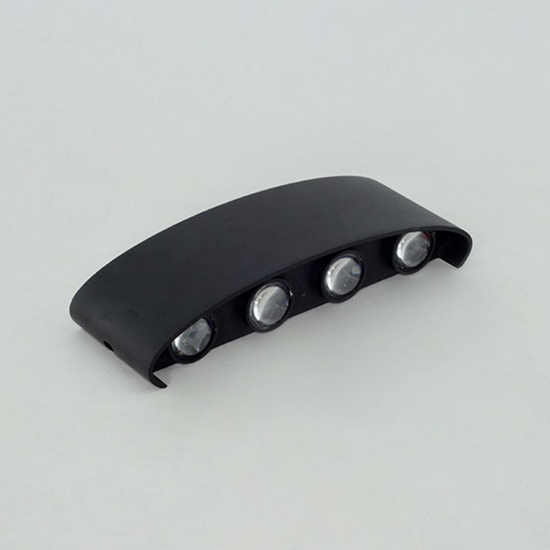 Multi Lights Geometric Wall Lighting Fixtures Modern Style Metal Wall Washer Sconce