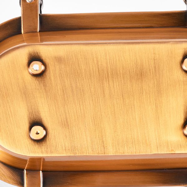 Industrial Style Vanity Light Aluminum Ellipse Shape Vanity Lamp for Shower Room