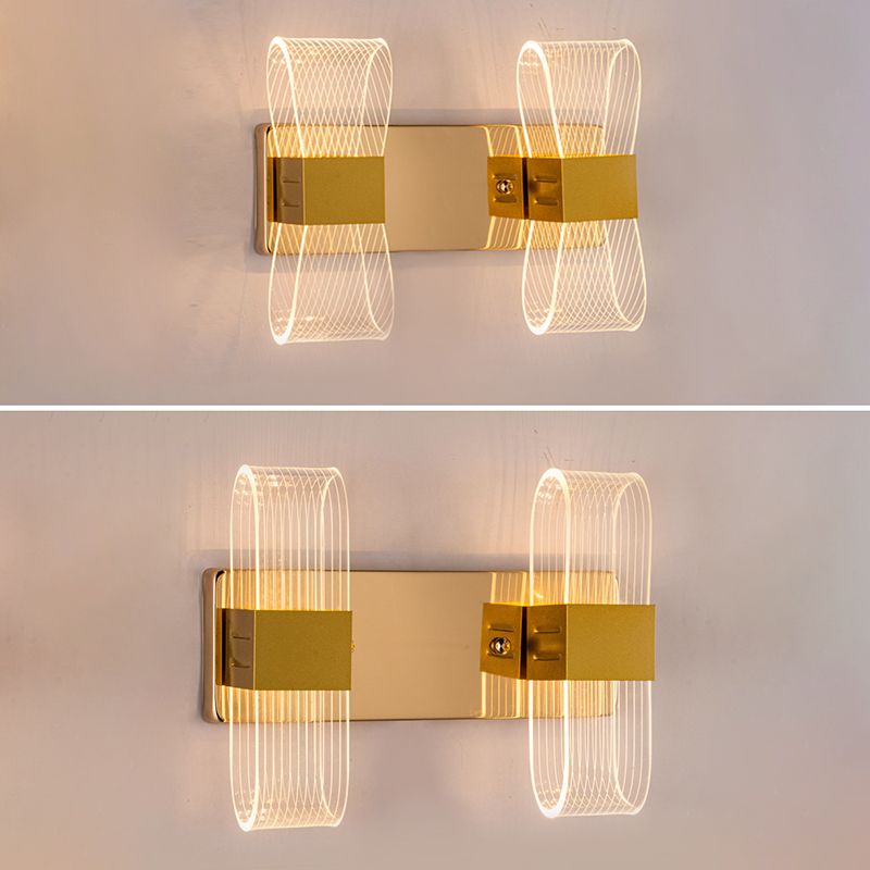 LED Indoor Decoration Sconce Light Ambient Lighting Wall Lamp with Acrylic Shade