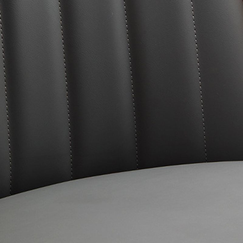 Upholstered Bar Stool Glam Backrest Counter Stool for Bristol