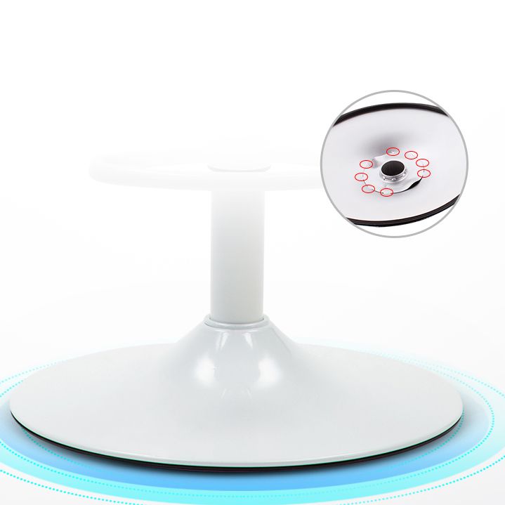 Low Back Barstools Adjustable Height Bar Stools with Metal Base