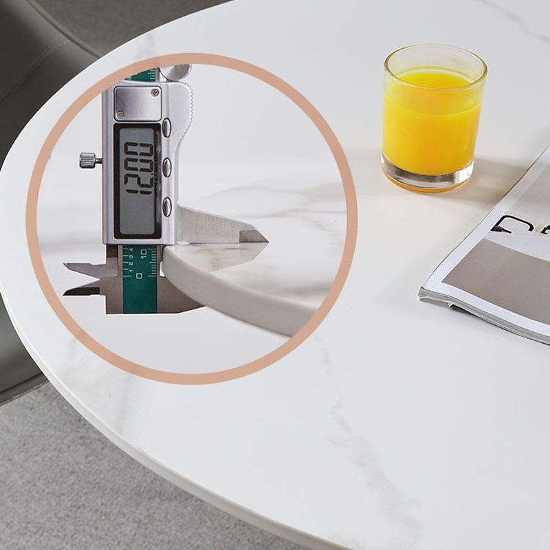 Modern 1/2/3/4 stukken Dinerset rond witte eettafel ingesteld voor thuisgebruik