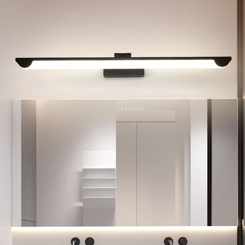 Swivelable lineaire badkamer wandbevestiging lamp acryl modernistische led ijdelheid licht armatuur