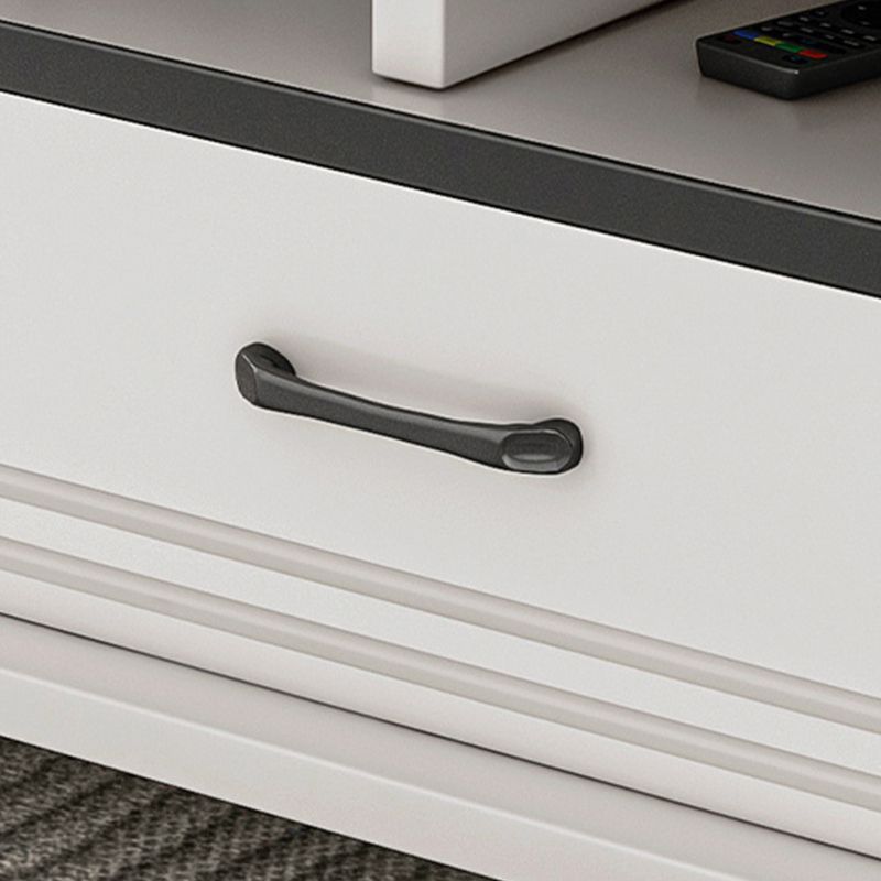 Rectangle Single Stone Coffee Table 4 Legs Coffee Table with Storage