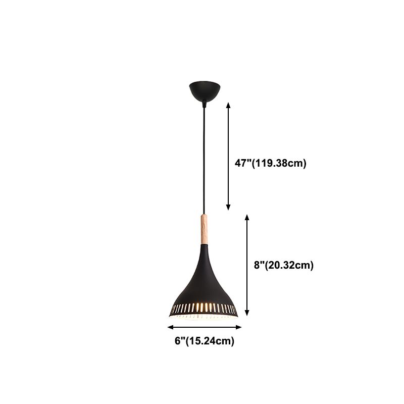 1 lichte geometrische hanglampen industriële stijl metalen hanglampje kit