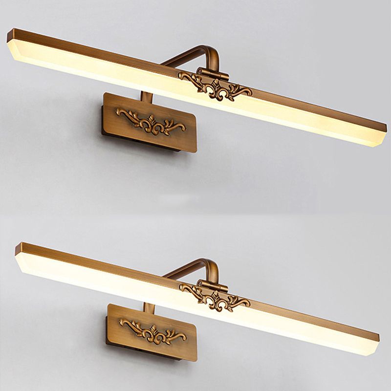 Modern Minimalist Minimalist Lampacefuli di vanità lineari Lampade per il bagno