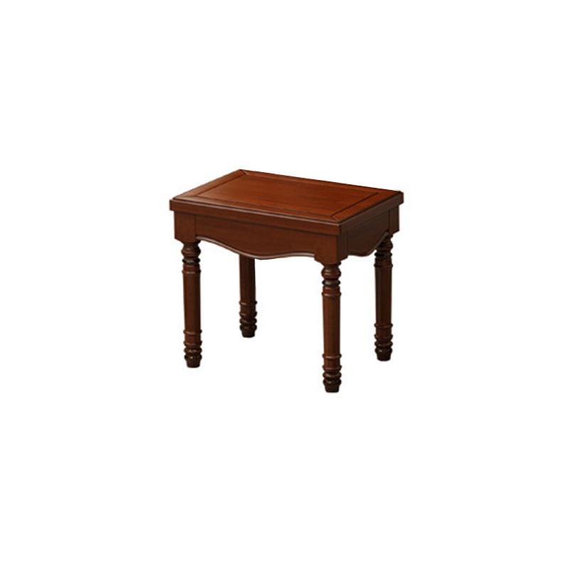 2-Drawers Mirror Table Dressing Table Victorian Solid Wood Make-up Vanity