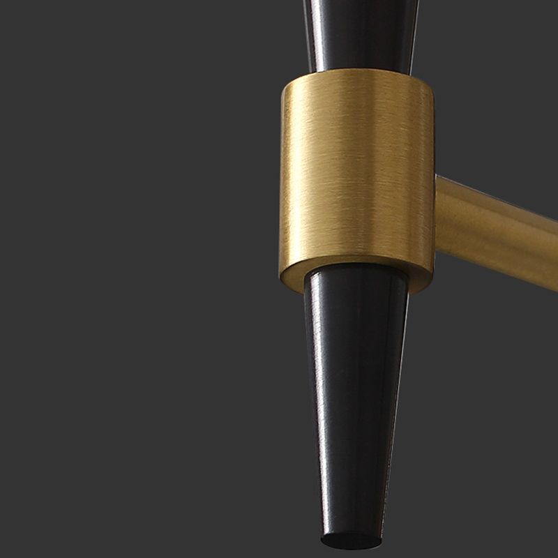 Bronze Metal Hanging Pendant Lights Contemporary Hanging Lamps for Dining Room