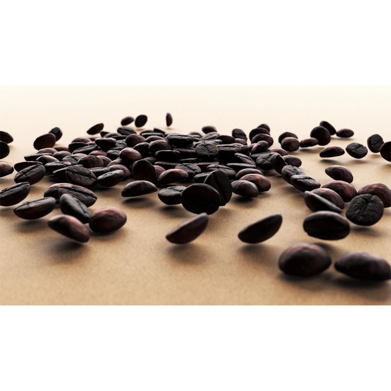 Modern Coffee Beans Wall Mural for Coffee Shop Decoration Multiple Sizes Available