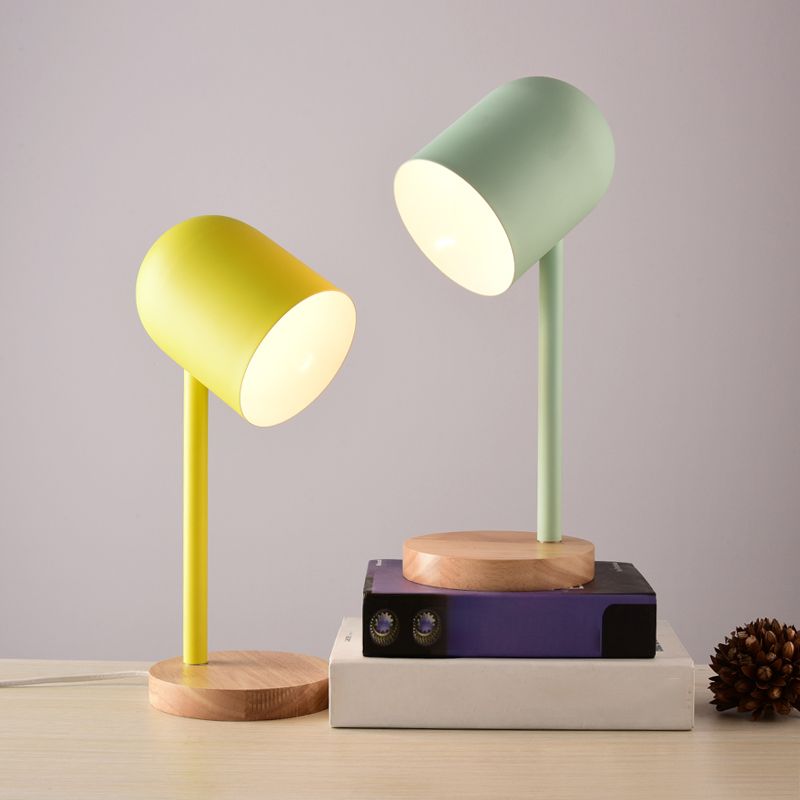 Macaron allungato a cupola Light Metal 1 Date da letto 1 con base in legno