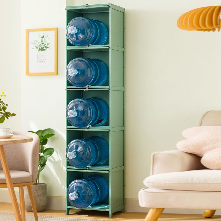 Mid-Century Modern Accent Cabinet Rectangle Straight Legs Storage Cabinet