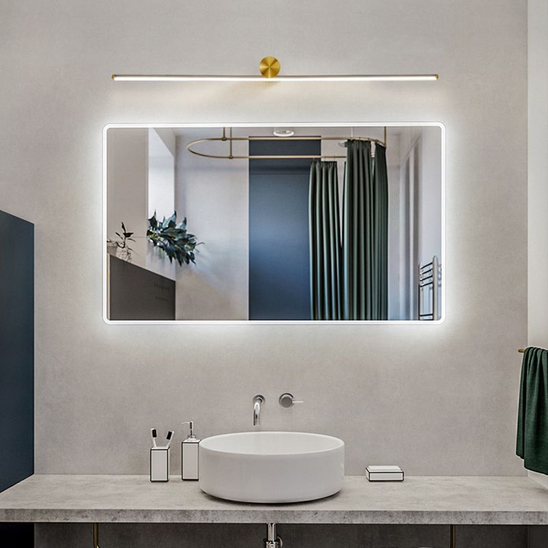 Luz de tocador de aluminio moderno 1 Luz de espejo LED LED Light para baño