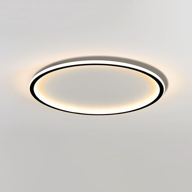 Nordic Creative Ultradünne LED-Lampe Unterputz-Deckenleuchte für Wohnzimmer
