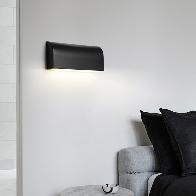 Modern Style Geometry Shape Wall Sconce Metal 1 Light Sconce Lighting for Dining Room