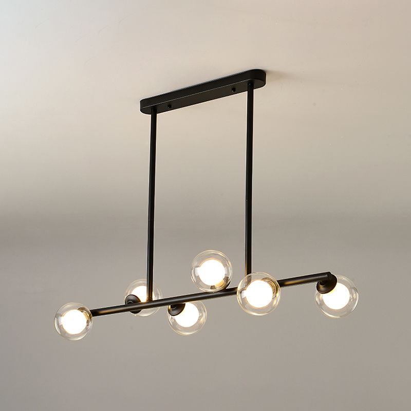 Modern Style Dining Pendant Lamp Fixture Kitchen Dining Room Glass Shade Hanging Light