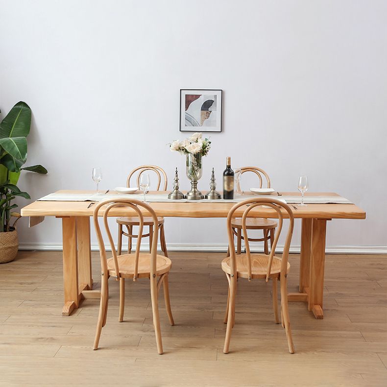 Modern 1/2/5/7 stukken eetgelegenheidset massief houten dinermeubelset/aparte items