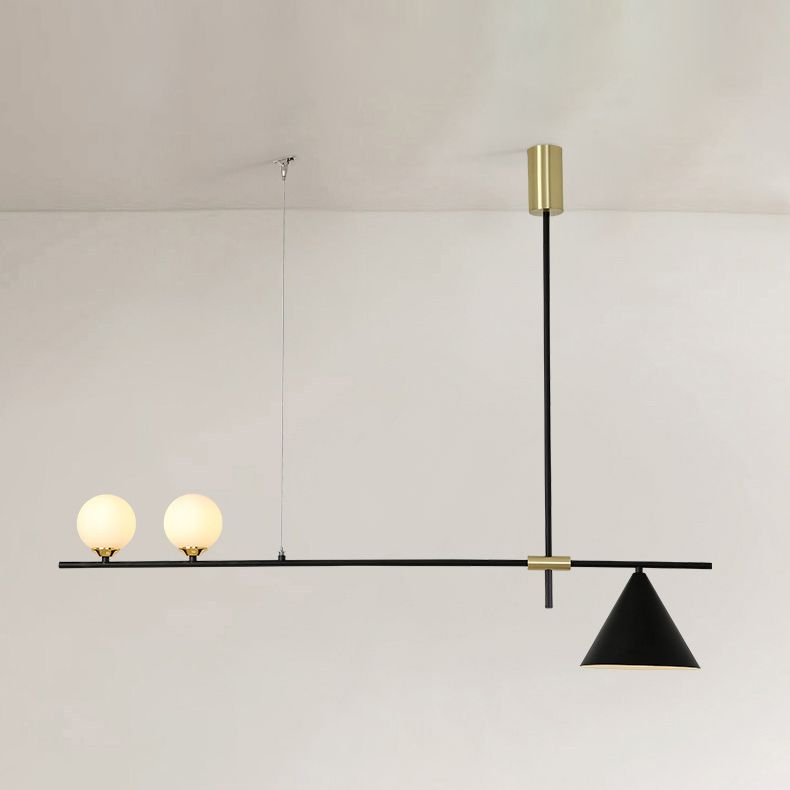 Globe Chandeliers Island Lights Modern Metal 3 Light Pendant Chandeliers