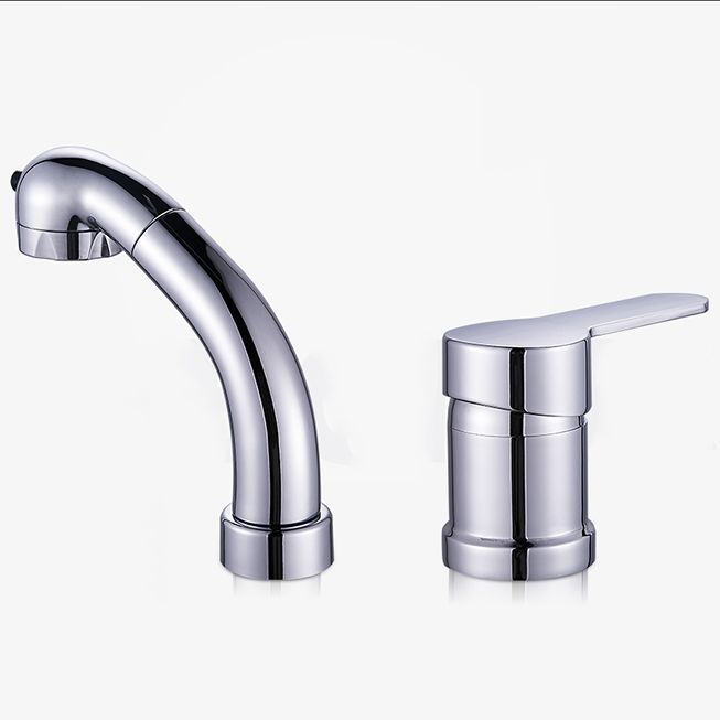 Vessel Sink Bathroom Faucet High-Arc Swivel Spout 2 Hole Faucets