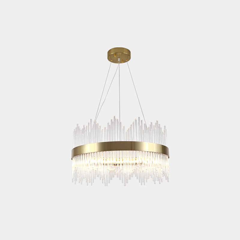 Luz de lujo moderno moderno simple led encogedor led lámpara luz para sala de estar dormitorio de comedor