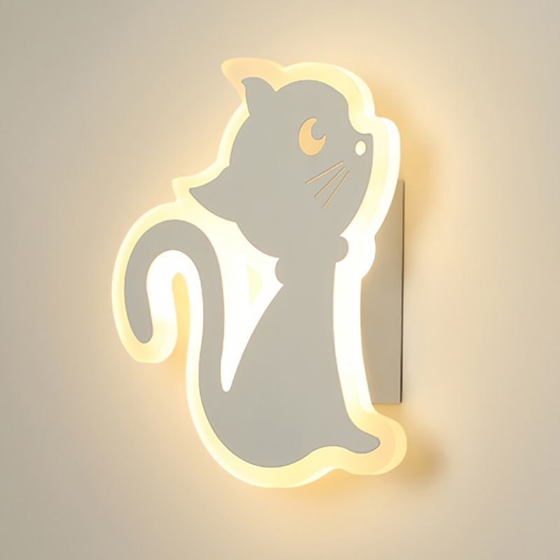 Modern Style Sconce Light Fixture Household Cat Wall Mounted Lamp for Sitting Room