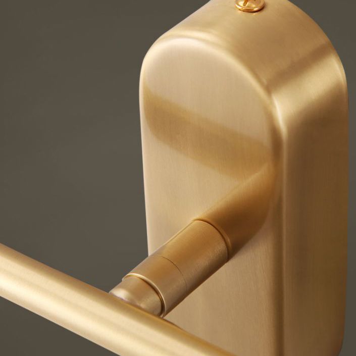 Rotatable Linear Wall Sconce Nordic Style Copper Sconce Wall Light