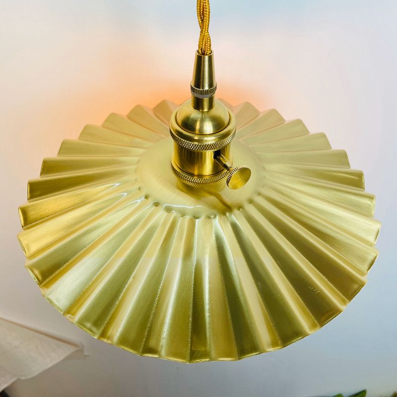 Modern Wall Sconce Metal Flower Shape Vanity Lamp with Glass / Metal Shade