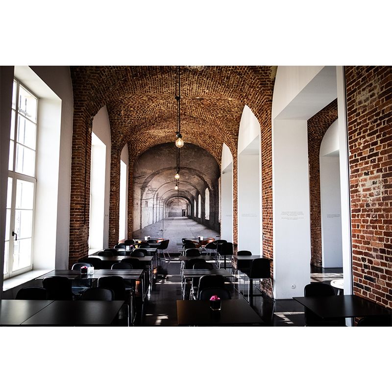 Brussels Mural Horizontal Photography Mildew Resistant Wall Art for Bedroom