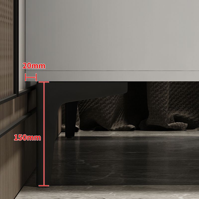 15.6-inch Width Modern Storage Chest Stone Storage Chest Dresser