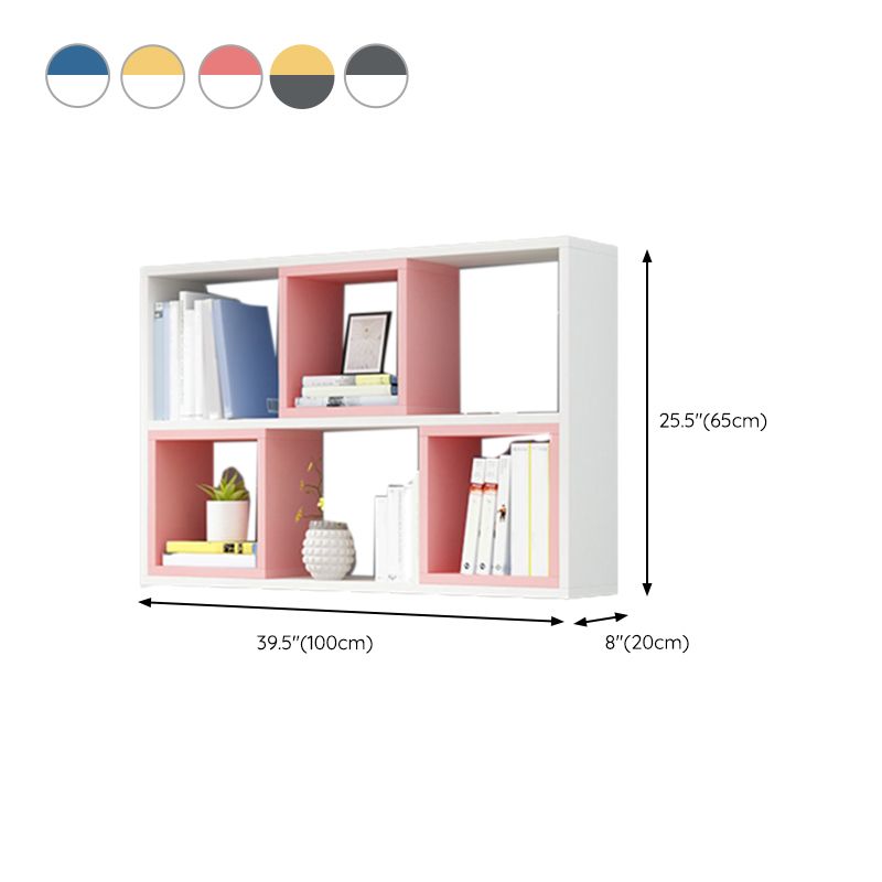 Modern Wall Mounted Wooden Bookshelf Floating Open Shelves Included Book Shelf for Home