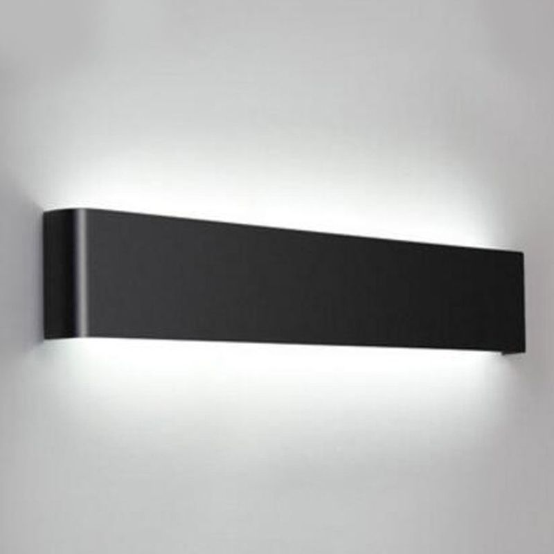 1-Light Wall Mount Light Modern Style LED Wall Sconce Light with Acrylic Shade