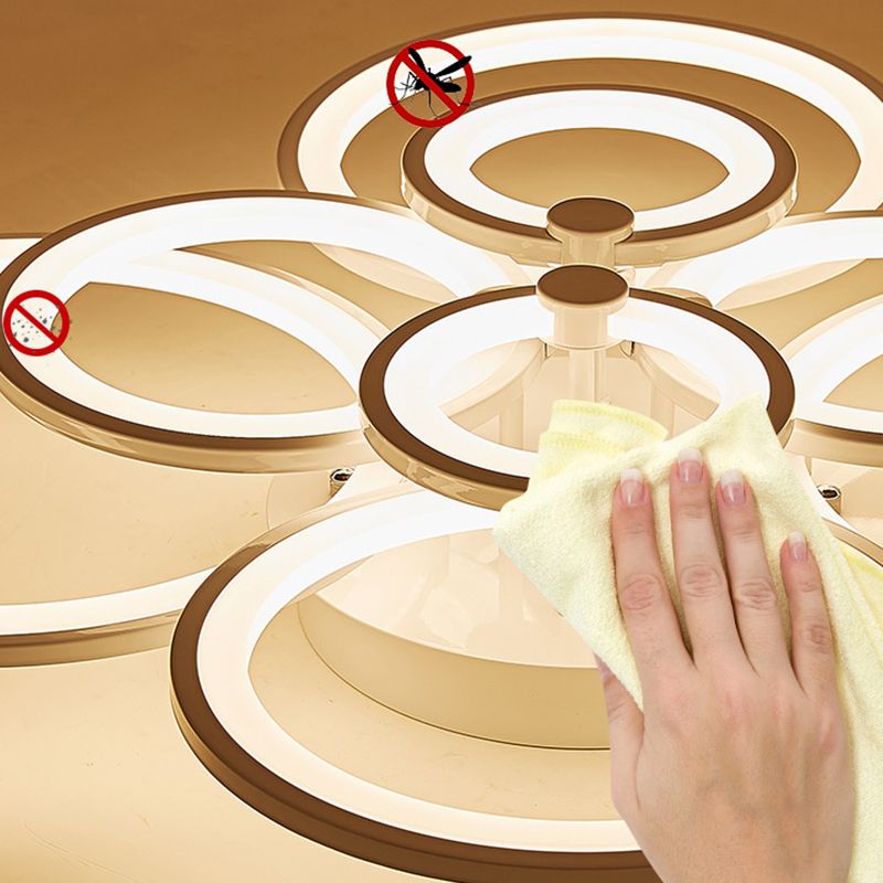 Luz de techo de estilo moderno Simplicidad Flush Mount Lighture para sala de estar