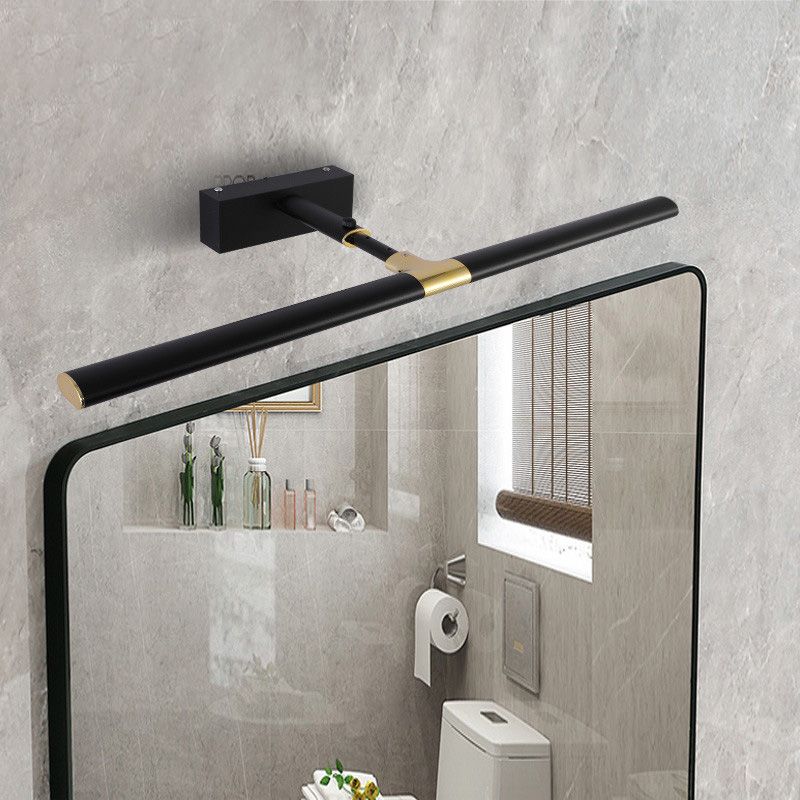 Lampada montata a parete nera Lampada montata Nordic LED LED LED ALIMINE DI SCONCE
