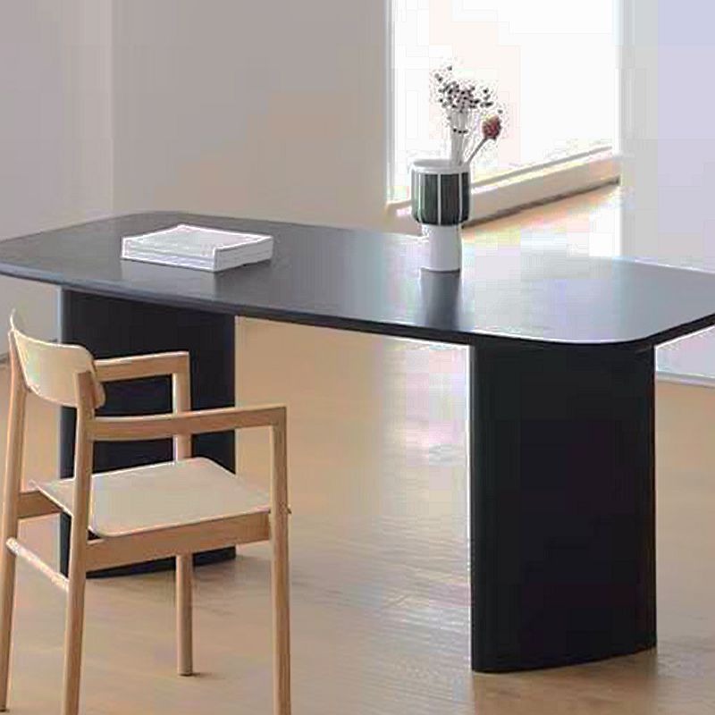 Solid Wood Dinner Table Contemporary Style Dining Table Home Kitchen Desk