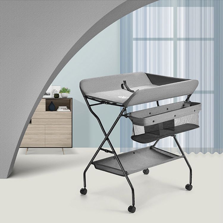 Folding Baby Changing Table Portable Changing Table  with Pad