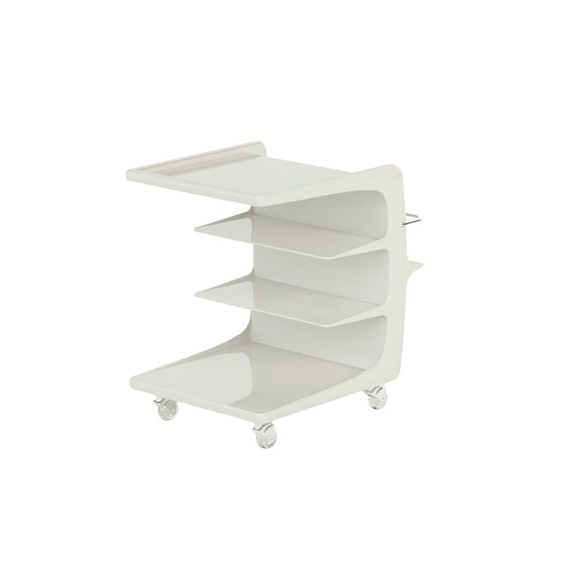 16.1" Wide Contemporary Metal Accent Side Table for Living Room