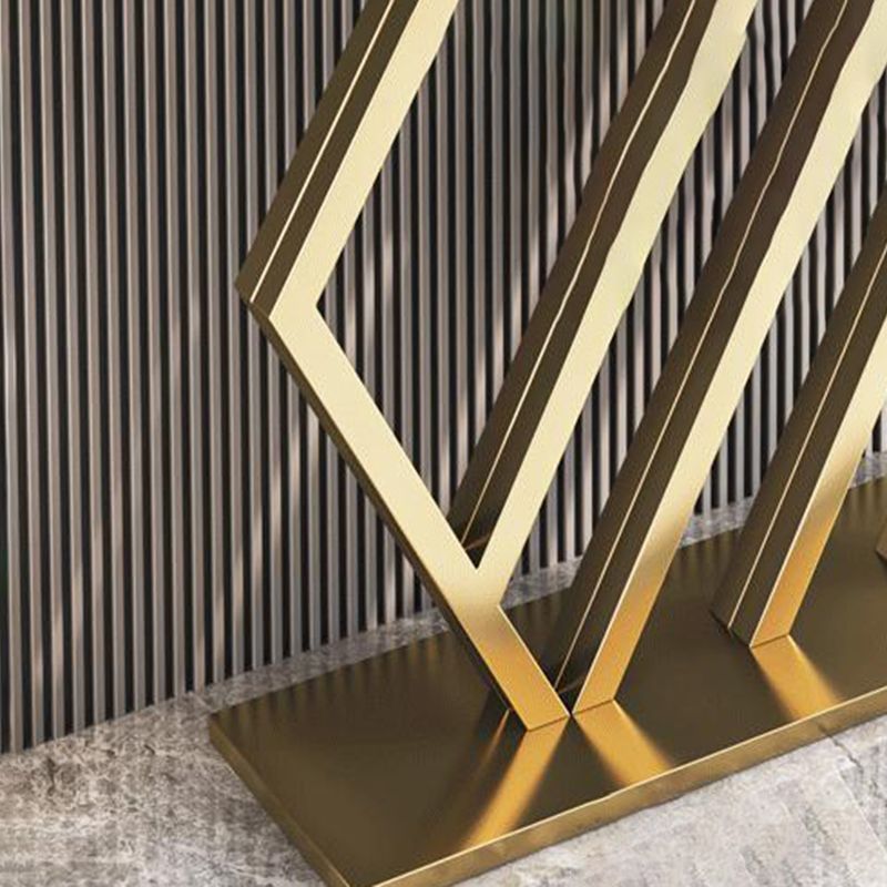 Modern Rectangle Console Table Scratch Resistant Console Sofa Table