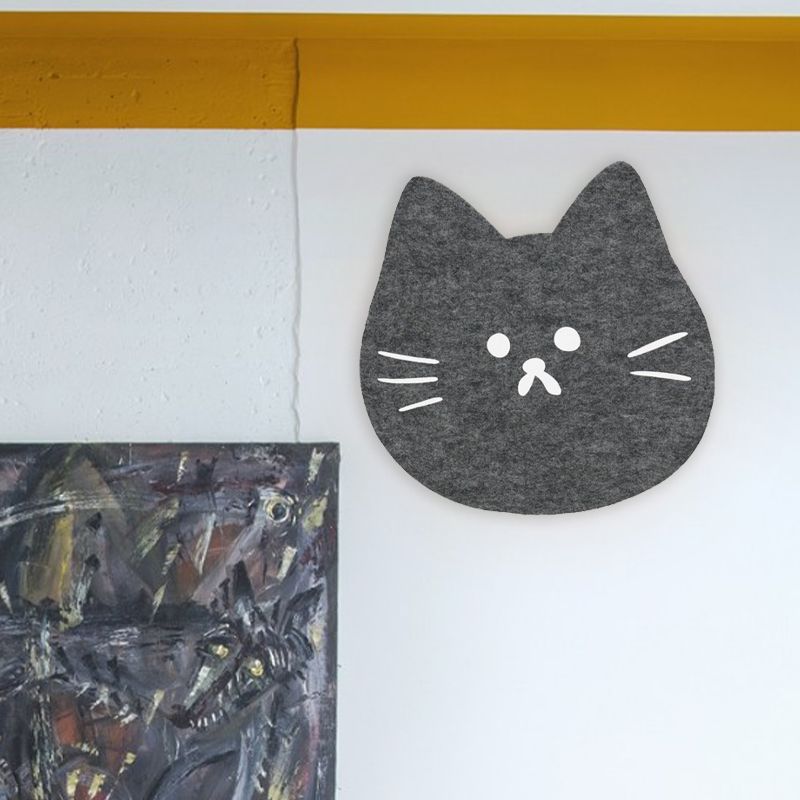 Felt Sheep/Pine Tree/Airship Wall Lamp Sconce Cartoon LED Wall Mount Light Fixture in Pink/Green/Blue for Kids Bedroom