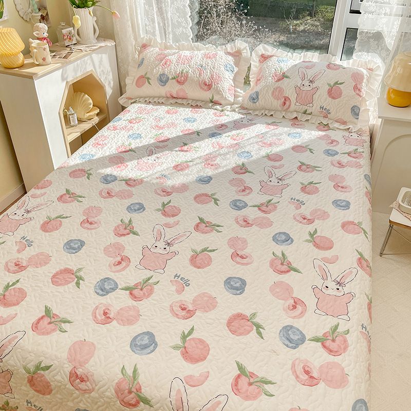 Cotton Sheet Fade Resistant Twill Non-Pilling Breathable Printing Bed Sheet