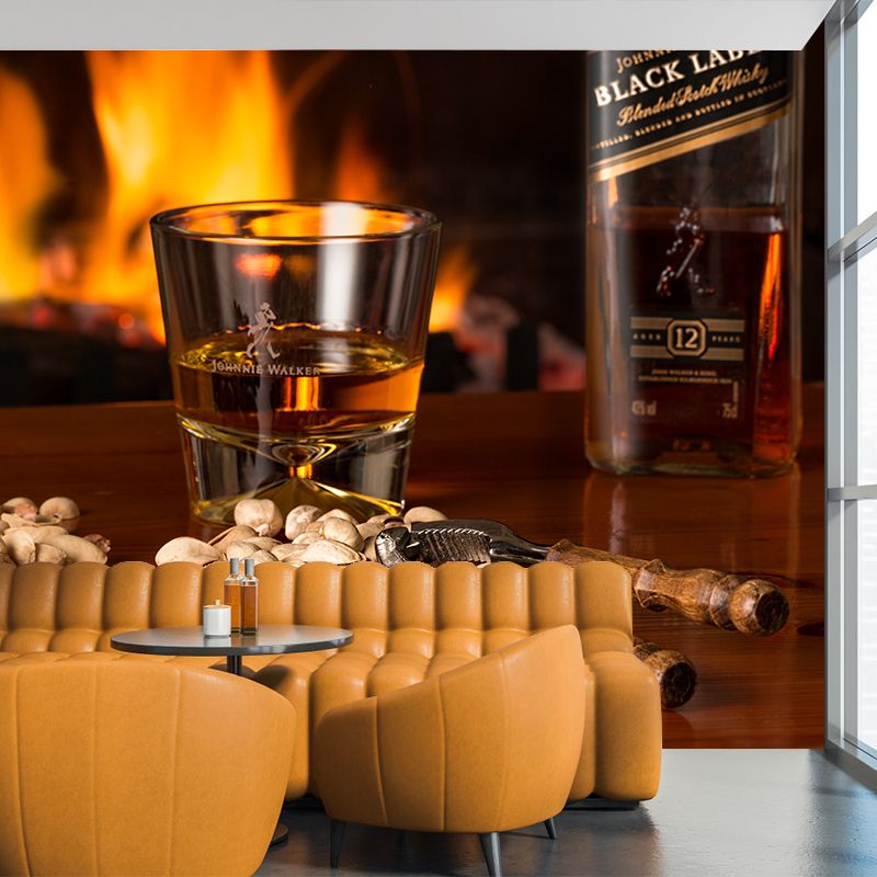 Wine Drinking Unique Wall Covering Decorative Bar Shop Modern Decorating Wall Art