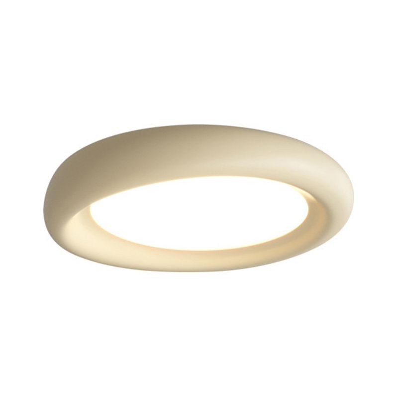 Contemporary Resin Flush Mount Ceiling Light Fixture for Bedroom