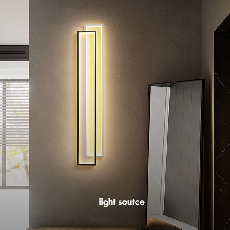 Simplicité lampe à la ligne rectangle des lampes murales intérieures
