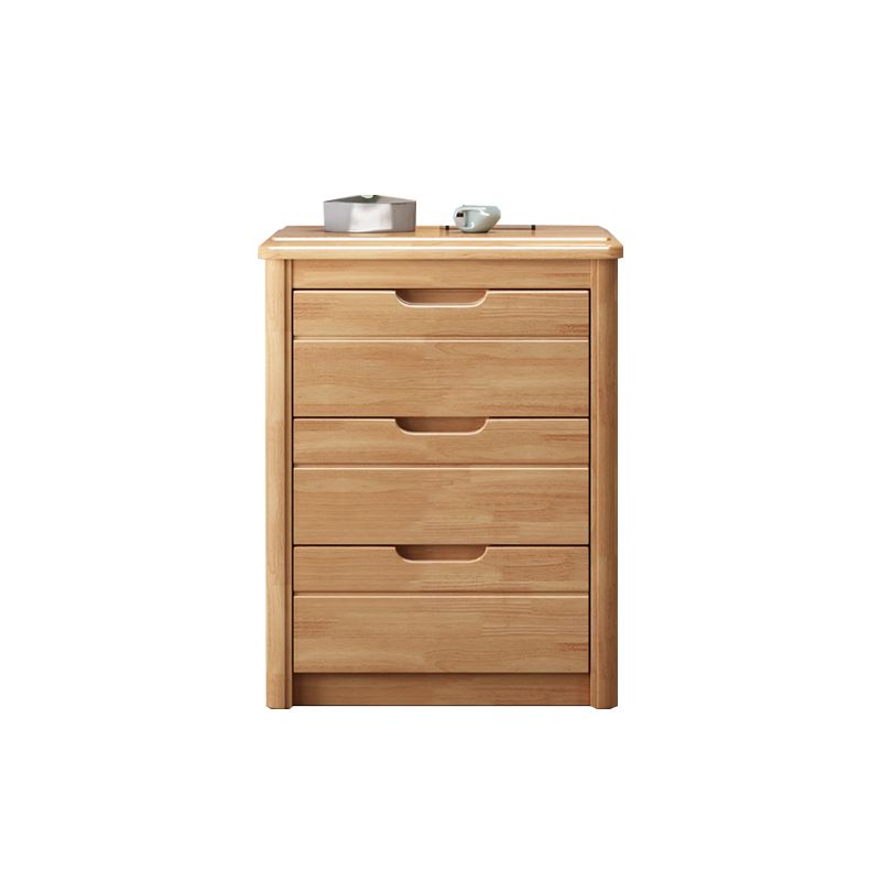 3 / 4 / 5 Drawers Lingerie Chest Vertical Solid Wood Storage Chest for Bedroom