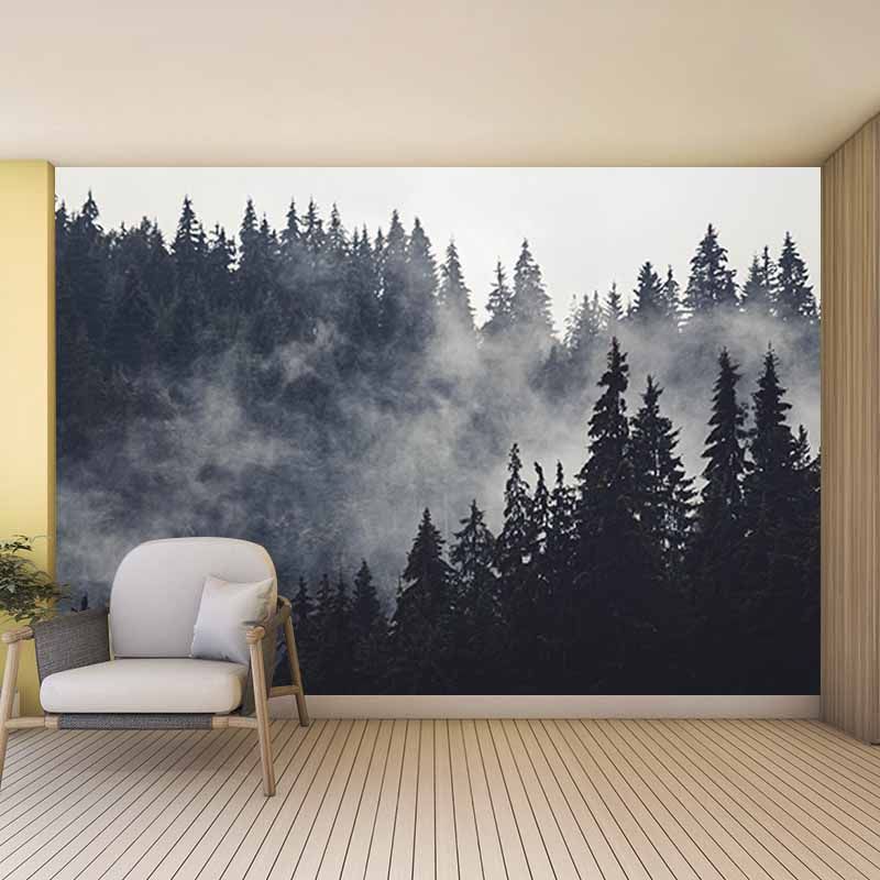Forest Landscapes Mildew Resistant Wall Mural Wallpaper Pattern for Home Decor