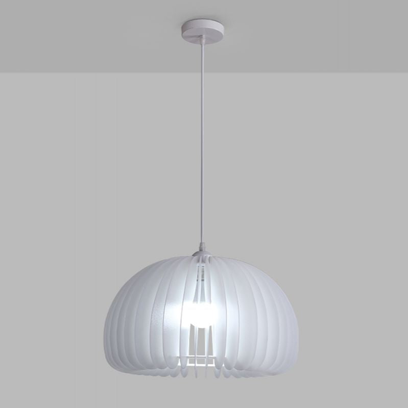 Style moderne Creative Hanging Lamp Acrylique 1 Light Pumpkin Shape Pendante Pendante for Corridor