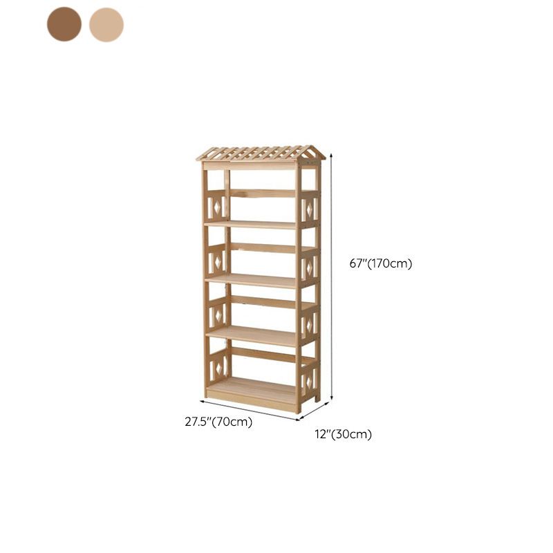 Modern Floor Wine Bottle Rack Pine Wood Wine Bottle Rack for Home