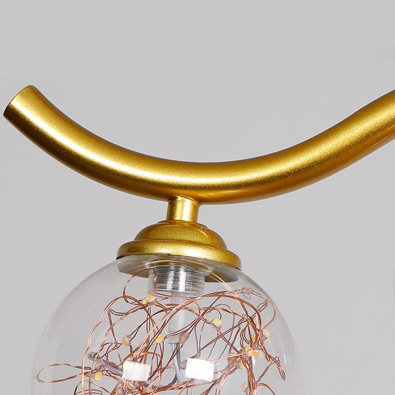 Modern Lighting Chandelier Globe Pendant Light 5 Light Metal Island Lights