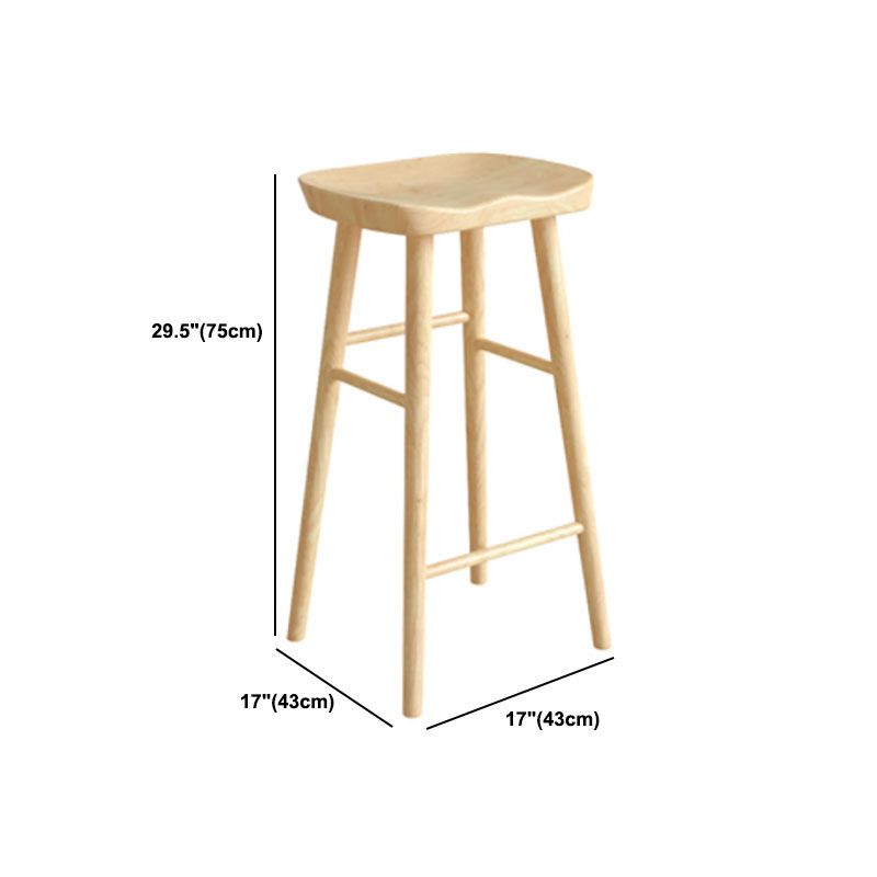 Modern Bar Table Set 1/3 Pieces Rectangle Pine Wood Counter Table for Milk Tea Shop