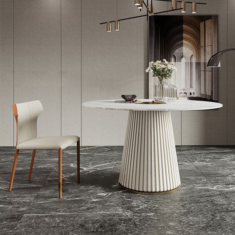 Glam 1/2/3/4/7 Pieces Dining Set Sintered Stone Dining Table Set for Dining Areas
