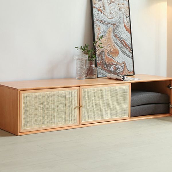 Pine Solid Wood Wardrobe Modern Freestanding Wardrobe with Legs